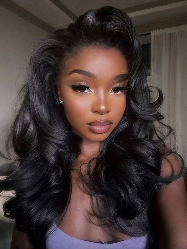 CurlyMe Pre-Styled Butterfly Cut Layered Yaki Straight Glueless Install Half Wig With Draw-string Beginner Friendly - Image 4