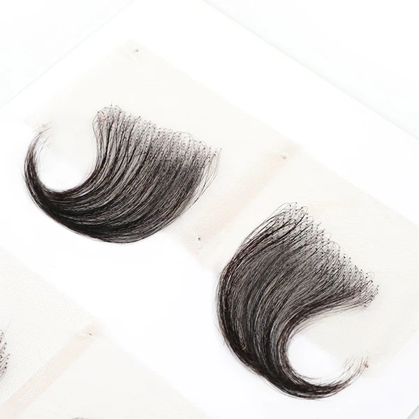 CurlyMe Natural Baby Hair 4 Pcs/Pack Edge Reusable HD Lace Stripes Human Hair - Image 3