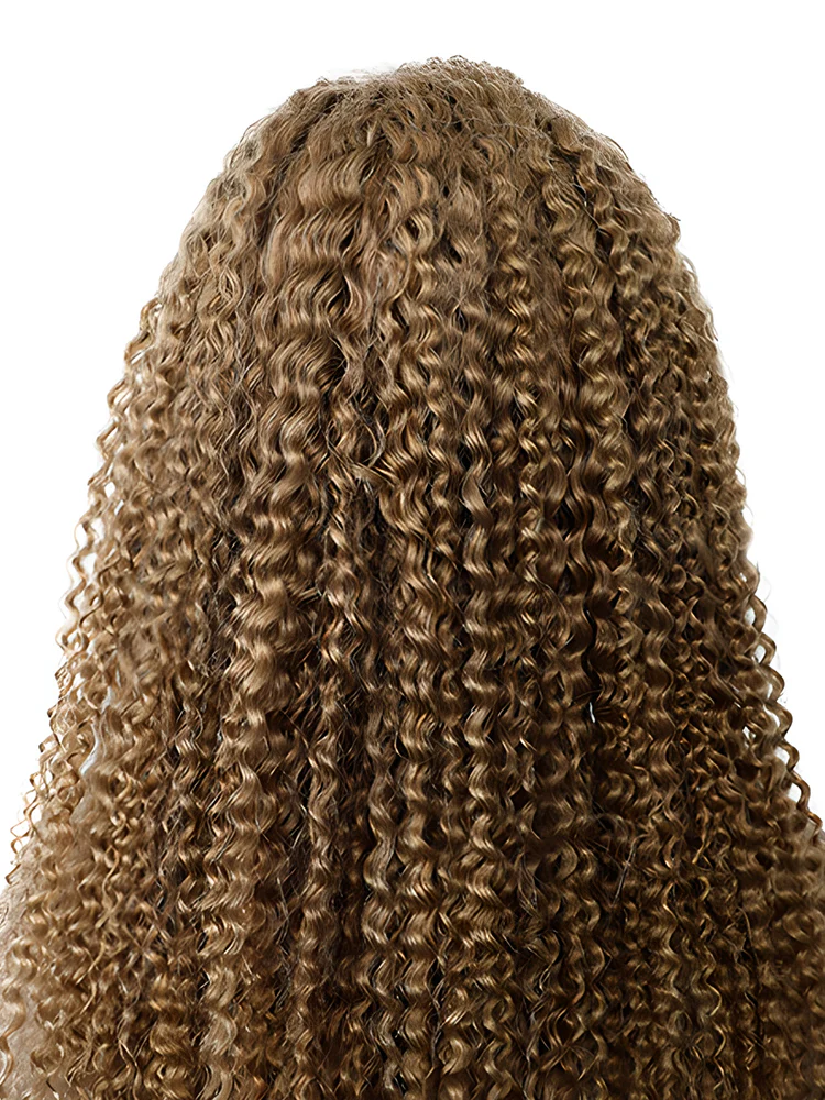 CurlyMe #27 Kinky Curly Hair 13x4 Lace Front Wigs Pre Plucked - Image 3