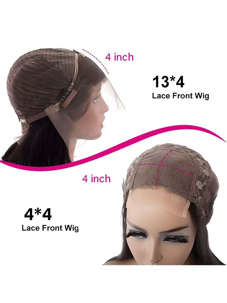 CurlyMe Highlights Ombre Loose Deep Wave Lace Wig Human Hair - Image 7