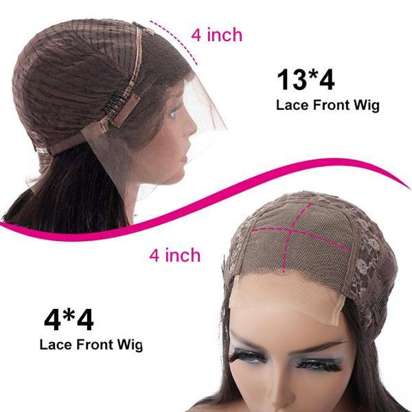 CurlyMe Highlights Ombre Hair Water Wave Human Hair Wigs Transparent Lace Wigs Pre Plucked - Image 4