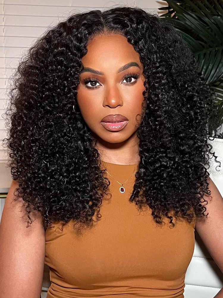 CurlyMe Easy Wear Glueless 7X5 HD Lace Pre-Styled Human Hair Wig - Beginner Friendly - Image 7