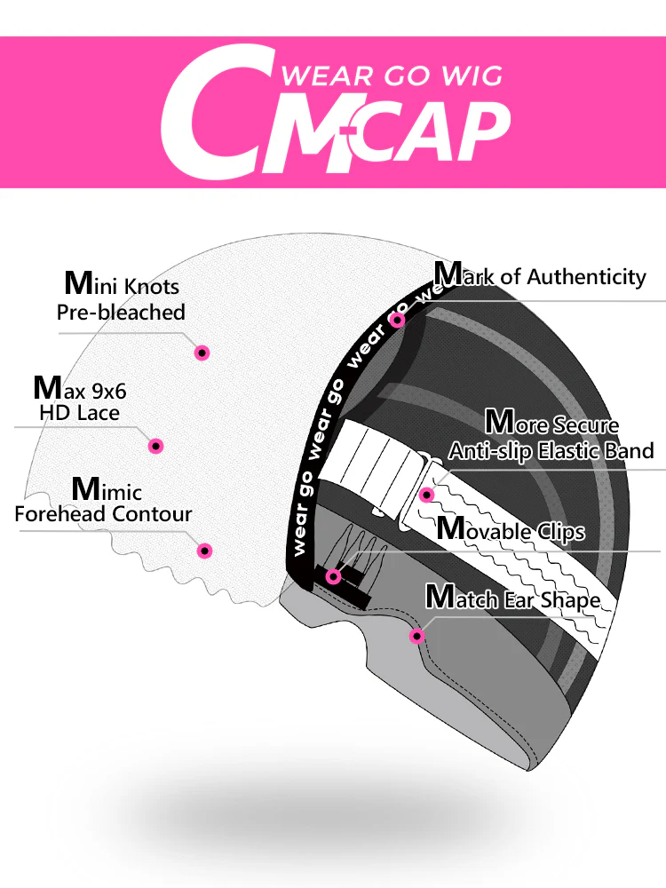 CurlyMe Pre-cut 9x6 Lace M-cap Wear Go Glueless Mini Knots Kinky Curly Hair HD Lace Front Wig Pre-plucked - Image 14