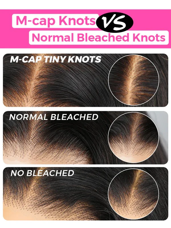 CurlyMe 9x6 HD Lace M-cap Wear Go Glueless Mini Knots Ocean Wave Hair Pre-cut Lace Front Wig Pre-plucked - Image 8