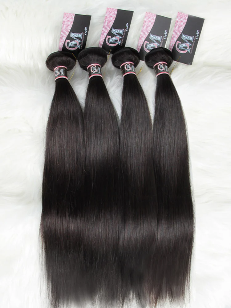 Natural Color Straight Virgin Hair Bundles 1/3/4Pcs - Image 7