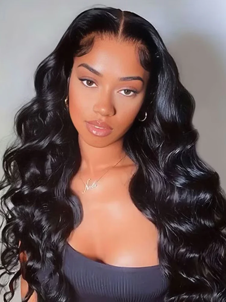 CurlyMe Pre-bleached Ocean Wave Hair Wear Go Glueless Wig Pre-cut HD Lace Pre-plucked - Image 2