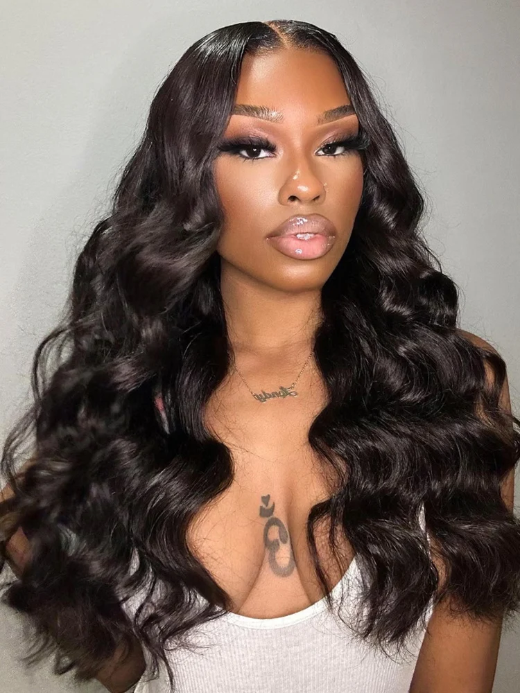CurlyMe Pre-bleached Ocean Wave Hair Wear Go Glueless Wig Pre-cut HD Lace Pre-plucked - Image 3