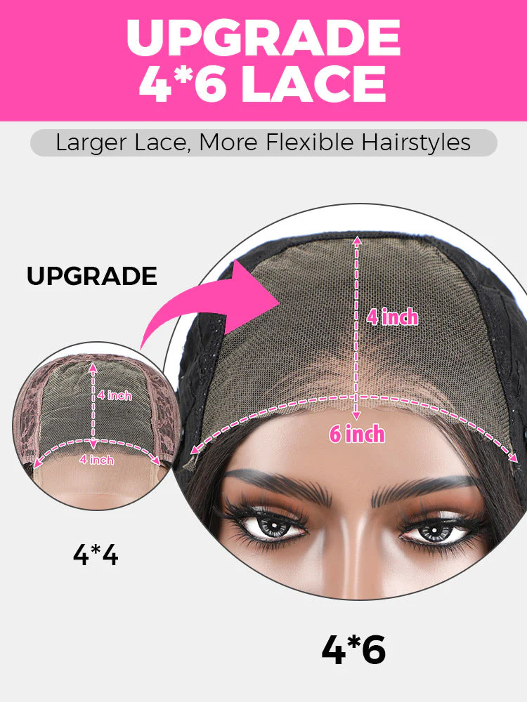 [Clearance Sale] Highlights Ombre Pre Cut HD Lace Wear Go Straight Glueless Wigs Pre Cut Lace Wig - Image 8