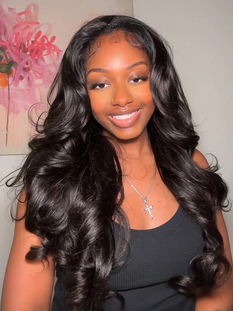 CurlyMe Pre-Styled Butterfly Cut Layered Yaki Straight Glueless Install Half Wig With Draw-string Beginner Friendly - Image 2