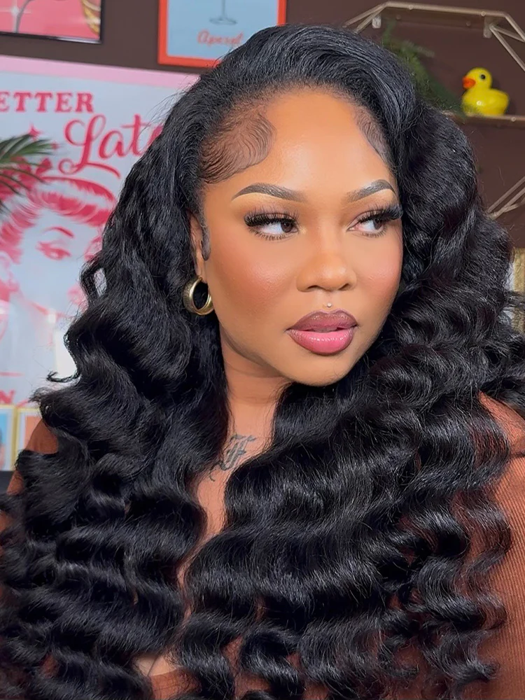 CurlyMe 3 In 1 Half Wig Water Wave Glueless Install Half Wig With Adjustable String Beginner Friendly For Tiktok - Image 6