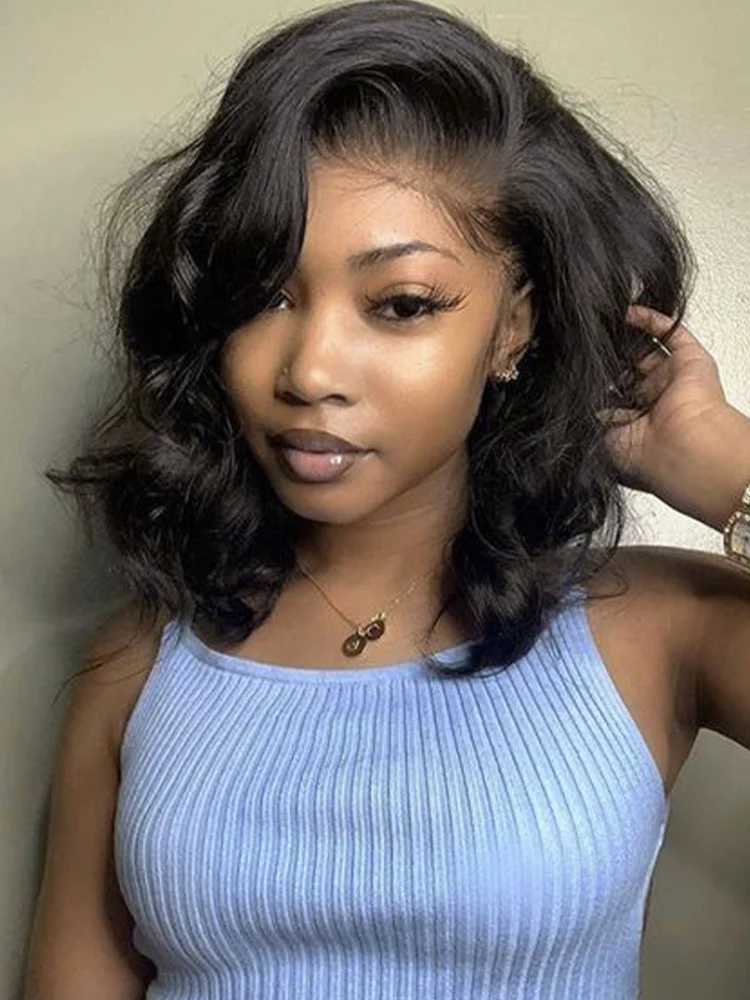 CurlyMe Bleached Knots 250% Density Right Side Part 9x6 Straight Human Hair Wear Go Glueless Wig - Image 3